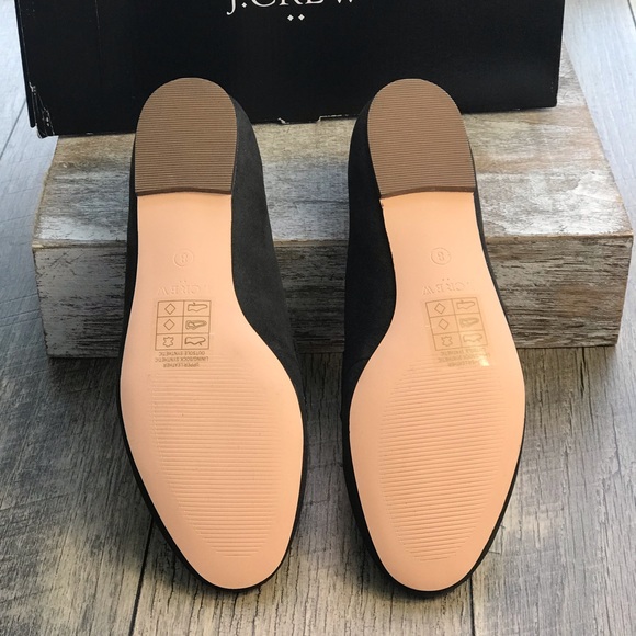 NWT J.Crew Suede Penny Loafers Graphic Coral W - Picture 6 of 7